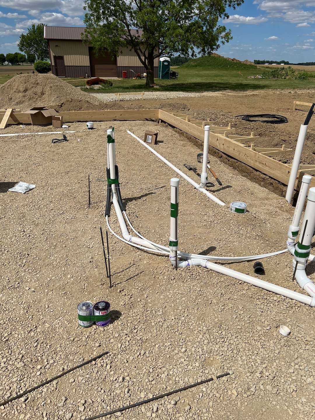 New Build Slab Rough In Plumbing in Hartford City, IN - Blue Collar ...